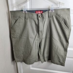 NEW Coleman Mens Relaxed Fit Tear Resistant Stretch Utility Shorts Size 40